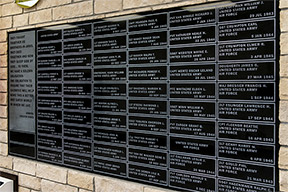 Names of the 101. Names of the 101.